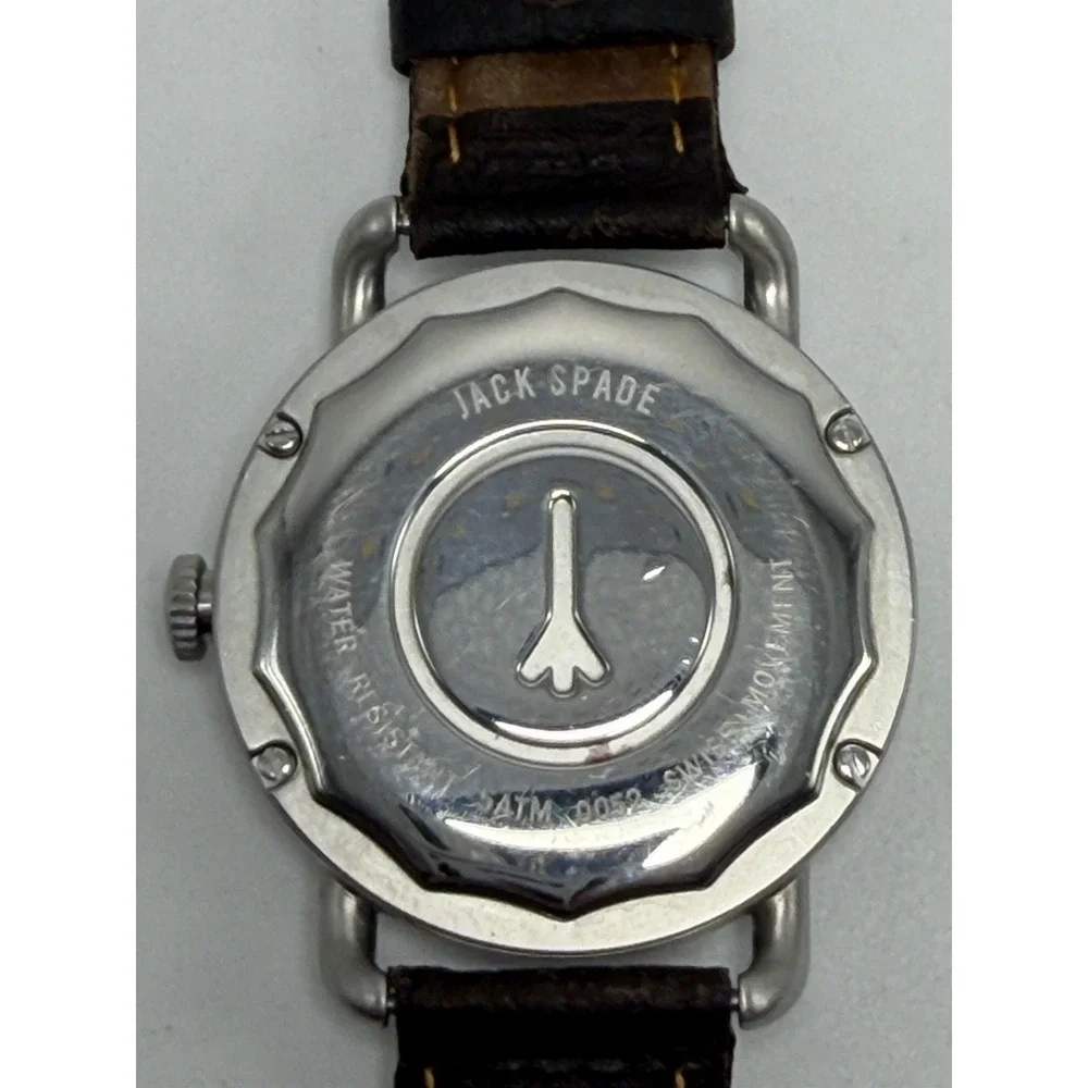 Jack Spade Mens Watch New Battery 42MM 8